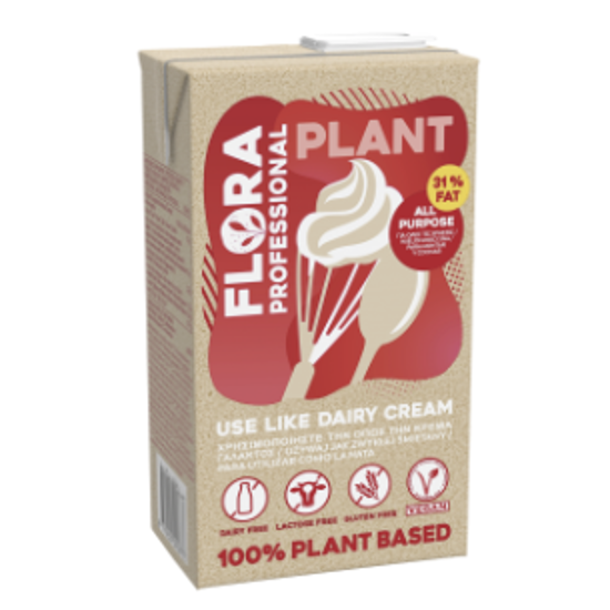 Imagem de Creme Plant 31%Fat FLORA 1L