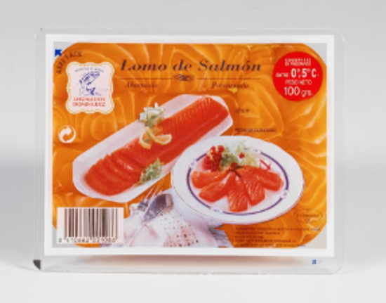 Imagem de Lombo Salmão AHUMADOS DOMINGUEZ 100g