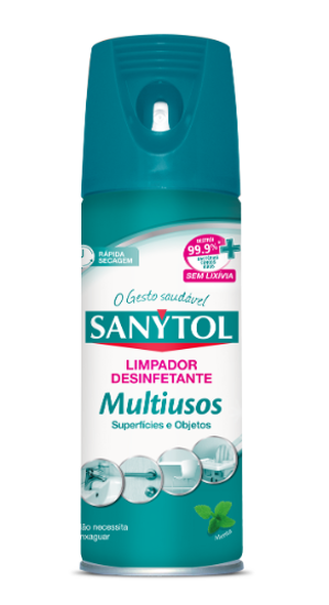 Imagem de Desinfectante Multiusos Spray SANYTOL 400ml