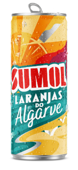 Imagem de Refrigerante Com Gás Laranja Algarve SUMOL 33cl