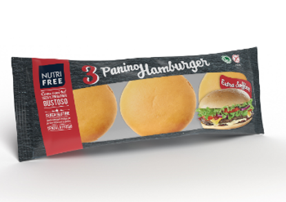 Mostrar detalhes para Pão Hamburgueres Sem Glúten NUTRIFREE 110g 3un Imagem de Pão Hamburgueres Sem Glúten NUTRIFREE 110g 3un