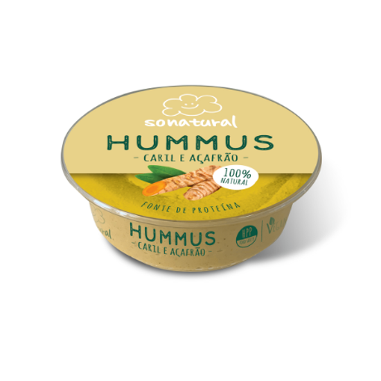 Imagem de Hummus Caril e Açafrão SONATURAL 200g