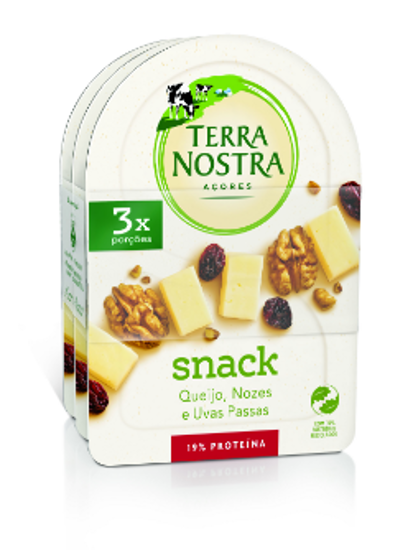 Imagem de Queijo Snack Noz & Passa TERRA NOSTRA 3x40g