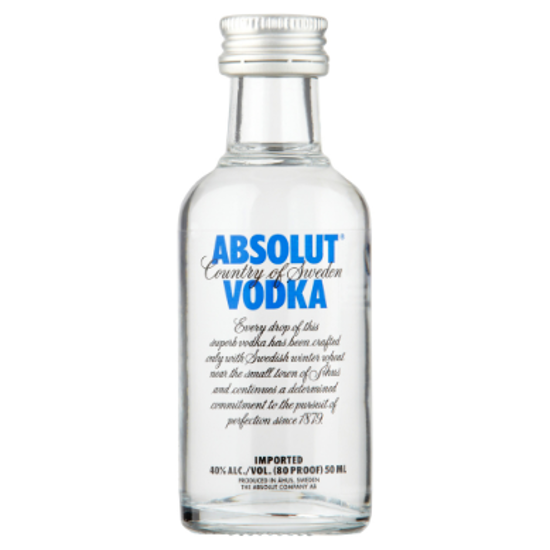 Imagem de Miniatura Vodka ABSOLUT 5cl