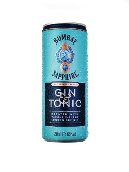 Picture of  Sapphire Com Tónica BOMBAY 25cl