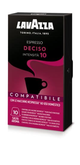 Imagem de Café Deciso Intensidade 10 Nespresso LAVAZZA 10un
