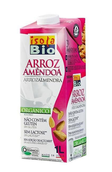 Imagem de Bebida Vegetal De Arroz Com Amêndoa ISOLA BIO emb.1L