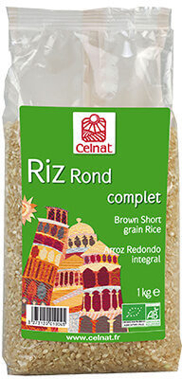 Imagem de Arroz Integral Redondo CELNAT 1kg