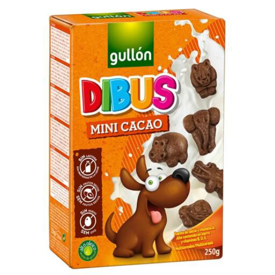 Imagem de Bolachas Dibus sem Lactose GULLÓN emb.250g