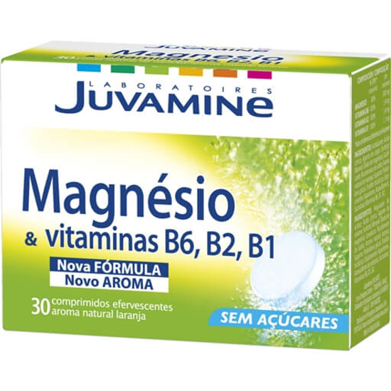 Imagem de Suplemento Alimentar Magnésio e Vitaminas B6,B2,B1 JUVAMINE emb.30un