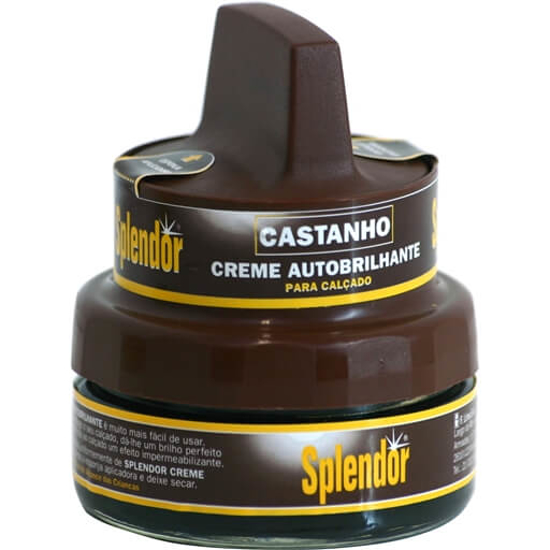 Imagem de Creme com Esponja Autobrilhante Castanho SPLENDOR emb.1un