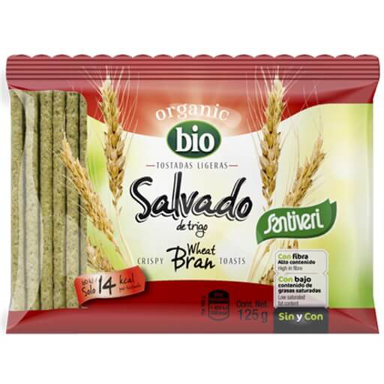 Imagem de Tostas com Farelo Biológicas SANTIVERI emb.125g