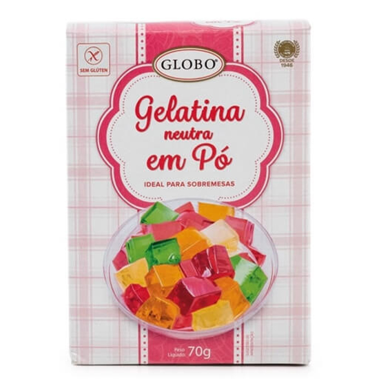 Imagem de Gelatina em Pó Natural GLOBO emb.70g