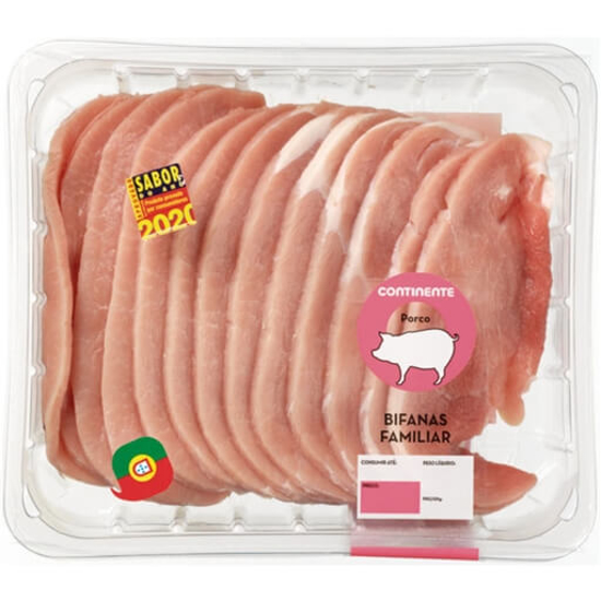 Bifanas de Porco Lamindas Cong. - 1Kg