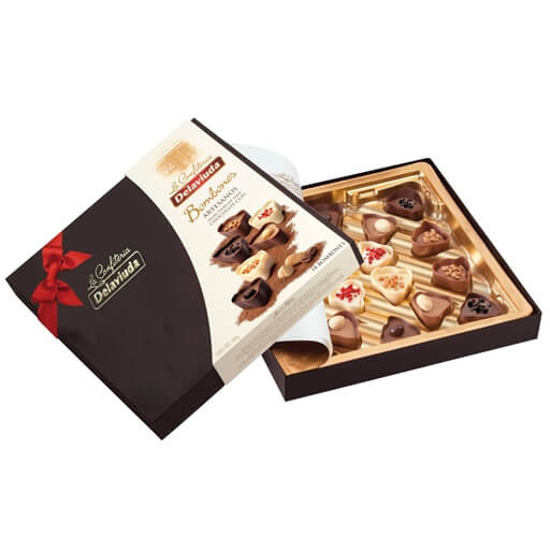 Imagem de Bombons de Chocolate Artesanos com Laço DELAVIUDA emb.180g