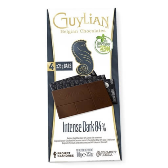 Imagem de Tablete de Chocolate Negro 84% Cacau sem Açúcar GUYLIAN emb.100g