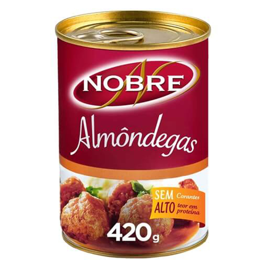 Imagem de Almôndegas NOBRE emb.500g