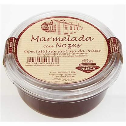 Mostrar detalhes para Marmelada com Noz PRISCA emb.250g Imagem de Marmelada com Noz PRISCA emb.250g