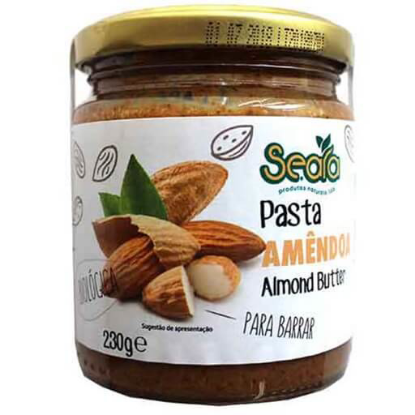 Mostrar detalhes para Pasta de Amêndoa Biológica SEARA emb.230g Imagem de Pasta de Amêndoa Biológica SEARA emb.230g