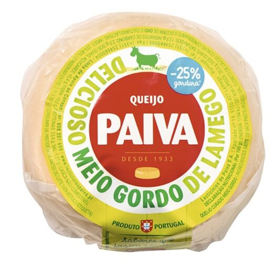 Imagem de Queijo Meio Gordo PAIVA emb.550g