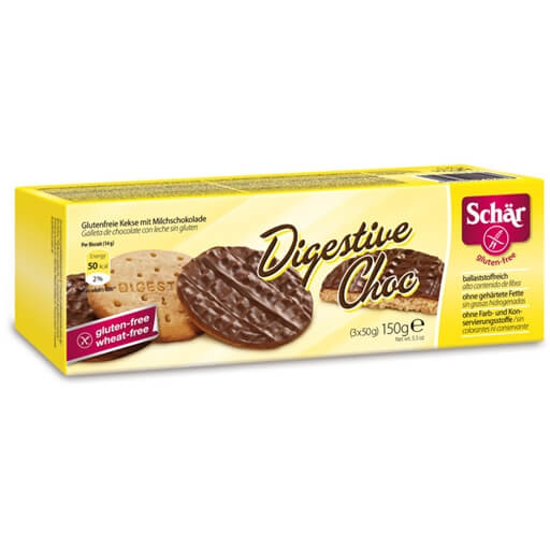 Imagem de Bolachas Digestivas Chocolate sem Glúten SCHÄR emb.150g