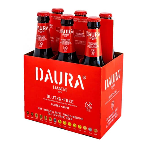 Imagem de Cerveja com Álcool Tara Perdida Daura sem Glúten ESTRELLA DAMM emb.6x33cl