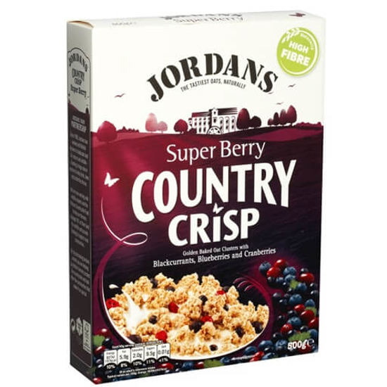 Imagem de Cereais Country Crisp Super Berry JORDANS emb.500g