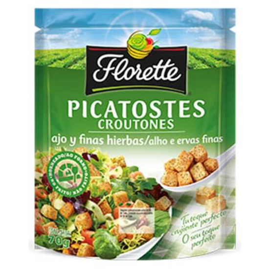 Imagem de Croutons Alho e Ervas FLORETTE emb.70g