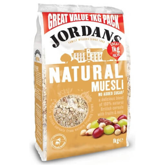 Imagem de Muesli Natural JORDANS emb.1kg