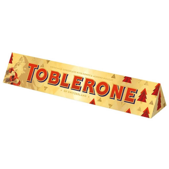 Imagem de Tablete de Chocolate de Leite com Mel e Amêndoas TOBLERONE emb.360g