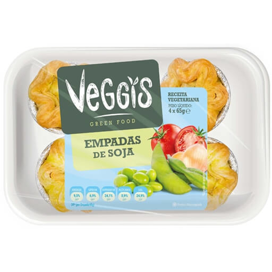 Imagem de Empadas de Soja VEGGIS emb.4x65g