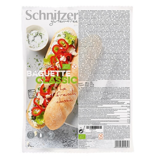 Imagem de Baguete Clássica sem Glúten Biológico SCHNITZER emb.360g