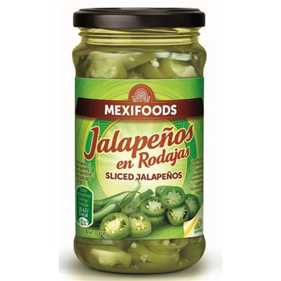 Imagem de Pimento Jalapenho Fatiado MEXIFOODS emb.225g