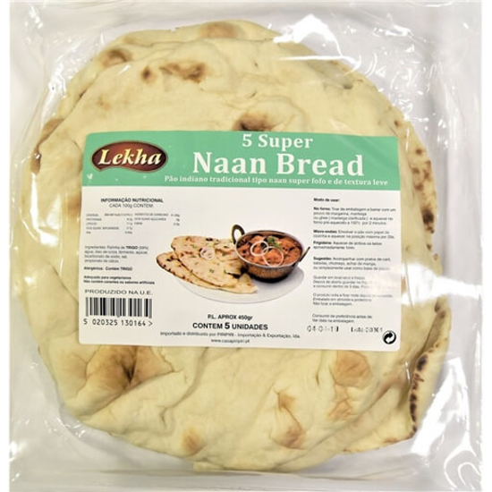 Imagem de Pão Indiano Super Naan LEKHA emb.450g