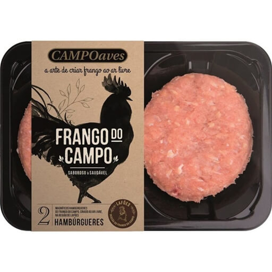 Imagem de Hambúrguer de Frango do Campo CAMPOAVES emb.320g