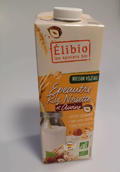 Imagem de Bebida De Espelta, Avelã, Arroz E Aveia ELIBIO 1L