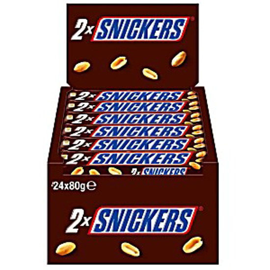 Imagem de Snack Chocolate Duo SNICKERS 24x80g