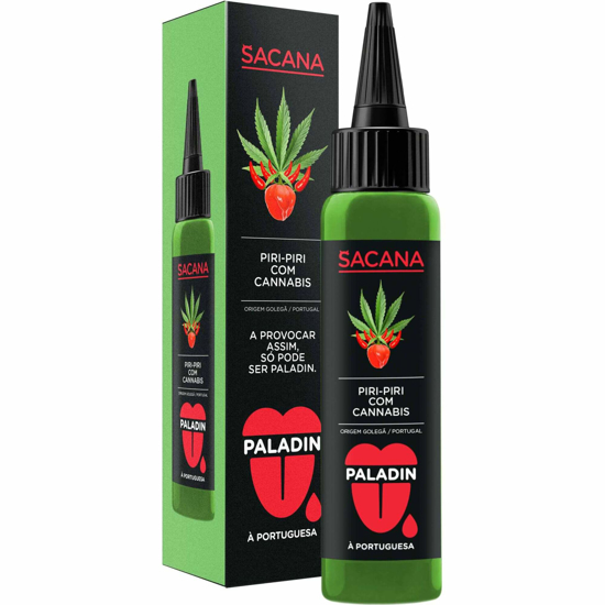 Imagem de Molho Piri-piri Sacana Cannabis PALADIN emb.75ml