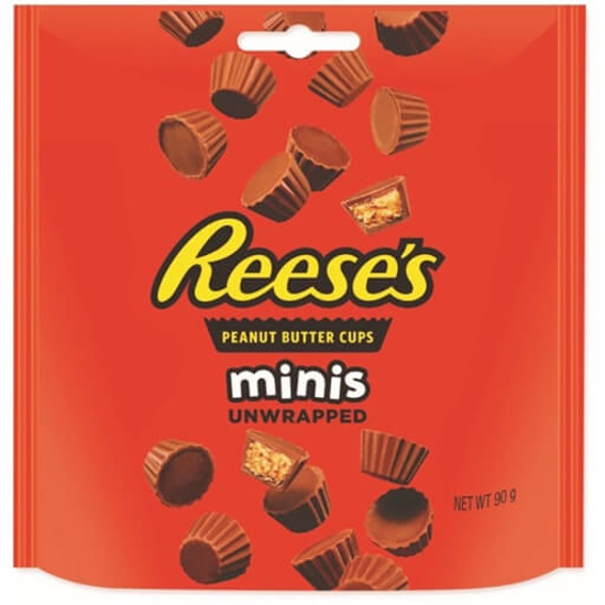 Imagem de Snack de Chocolate com Manteiga de Amendoim Minis REESES emb.90g