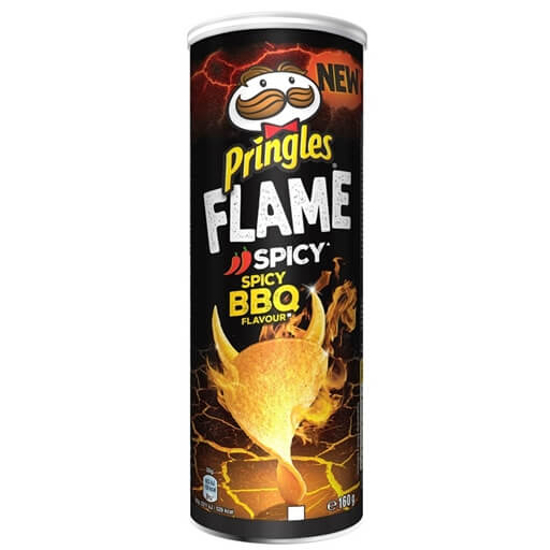 Imagem de Snacks Batata Flame Sabor Barbeque Picante PRINGLES emb.160g