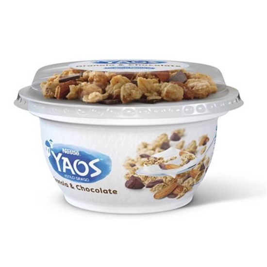 Imagem de Iogurte Grego Yaos Granola e Chocolate NESTLÉ emb.115g