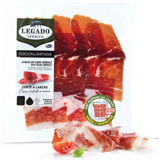 Imagem de Presunto Ibérico Lascas EL POZO emb.80g