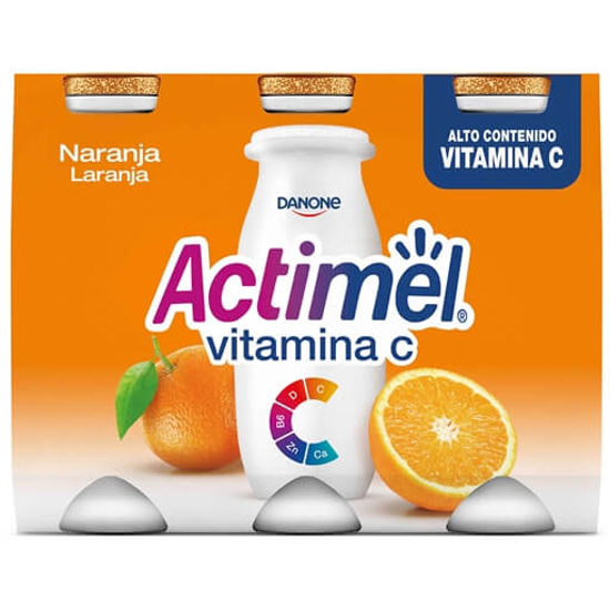 Imagem de Iogurte Líquido Laranja e Vitamina C ACTIMEL emb.6x100g