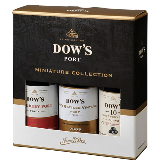 Imagem de Vinho do Porto Dow's Conjunto caixa DOW'S 3x5cl