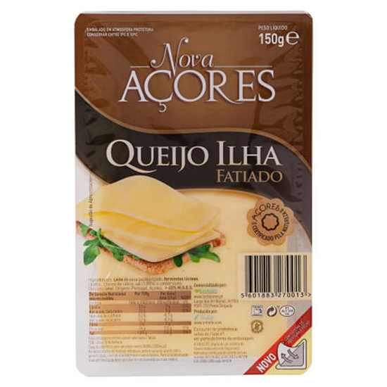 Imagem de Queijo da Ilha Fatiado NOVA AÇORES emb.150g