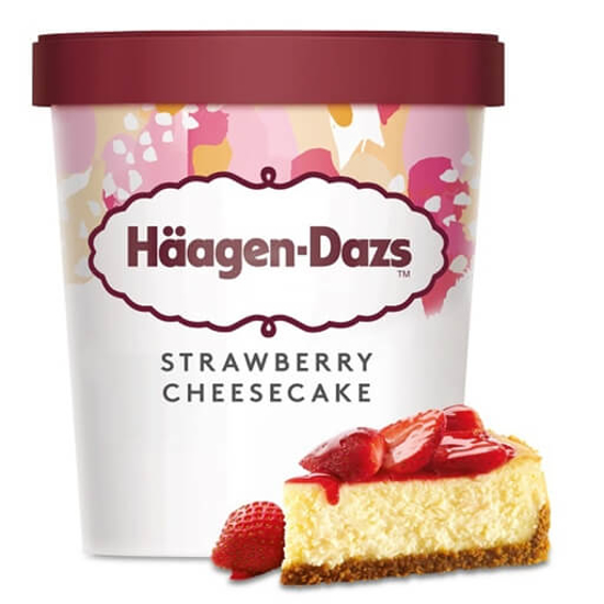 Imagem de Gelado Strawberry Cheesecake HÄAGEN-DAZS emb.460ml