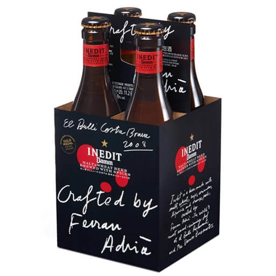 Imagem de Cerveja com Álcool Inedit ESTRELLA DAMM emb.4x33cl