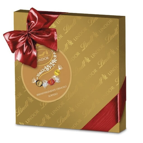 Imagem de Bombons de Chocolate Lindor Wraped Box Sortido LINDT emb.287g