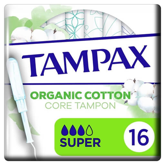 Imagem de Tampão com Aplicador Cotton Protection Super TAMPAX emb.16un