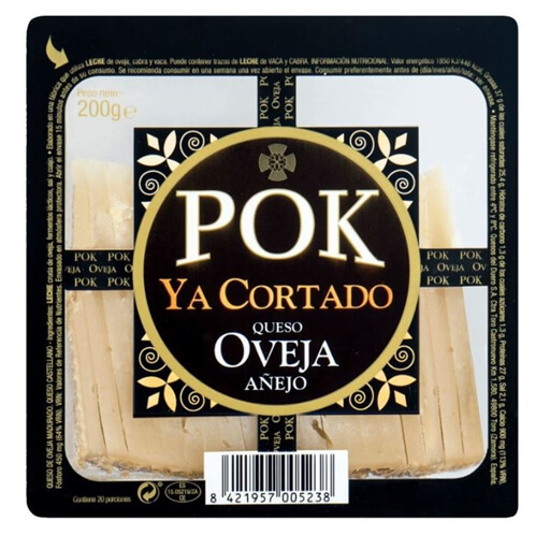 Imagem de Queijo de Ovelha Envelhecido Cortado GARCIA BAQUERO emb.200g